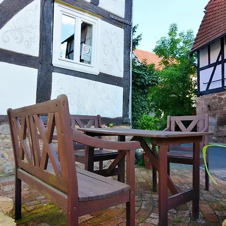 Traditionelles In Hessen Mit Garten Willingshausen